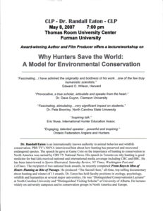 Why Hunter's Save the World